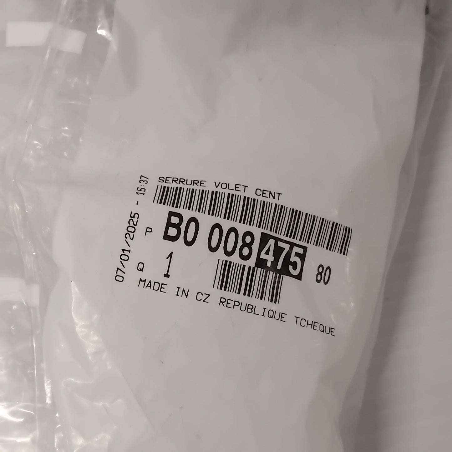 Genuine Tailgate Lock - Peugeot 108 | B000847580