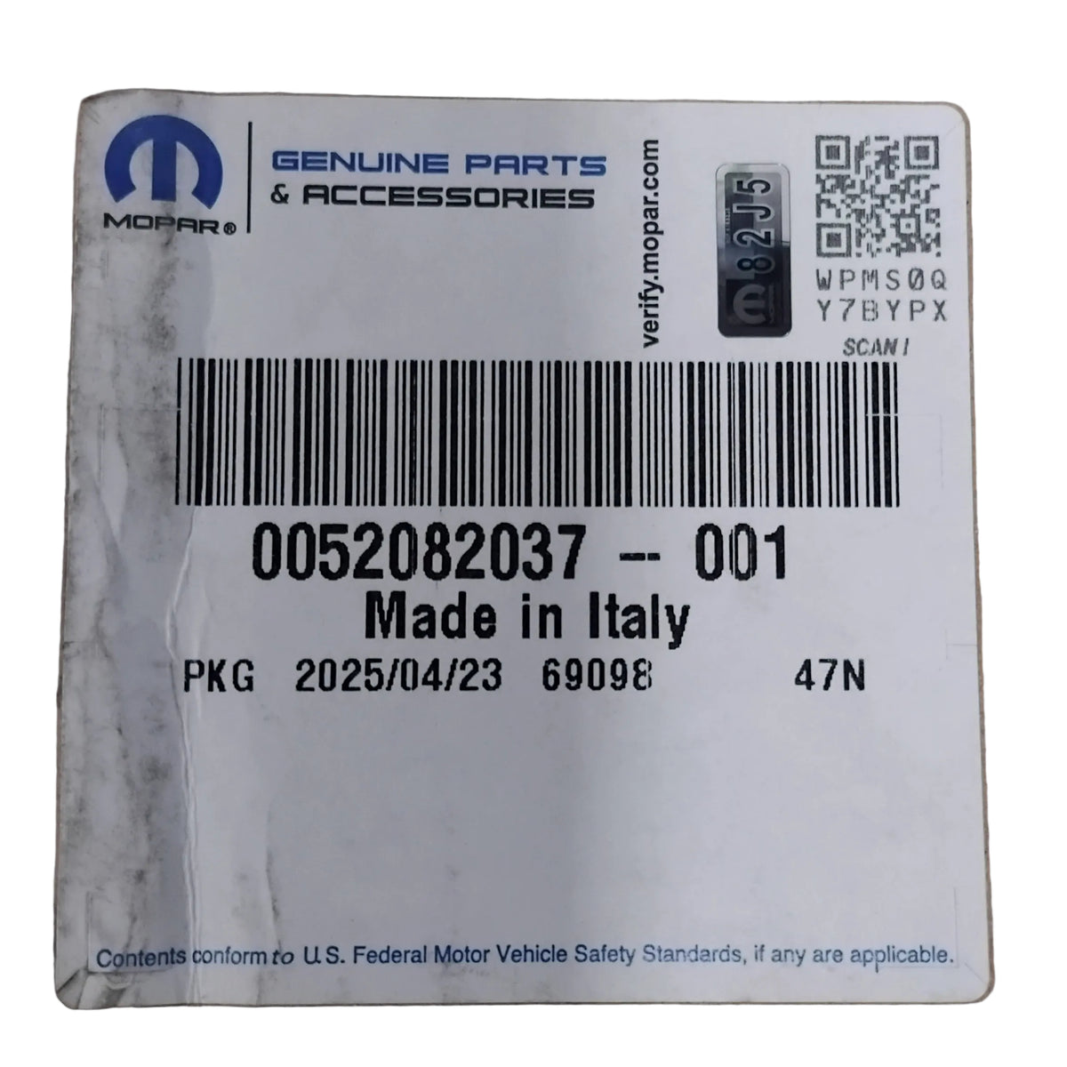 Genuine Fiat Pedal | 52082037