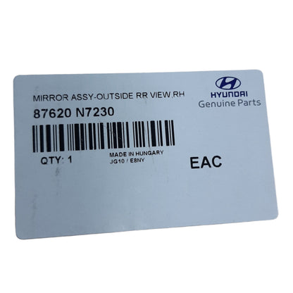 Genuine Hyundai Mirror Assy-Outside | 87620N7230