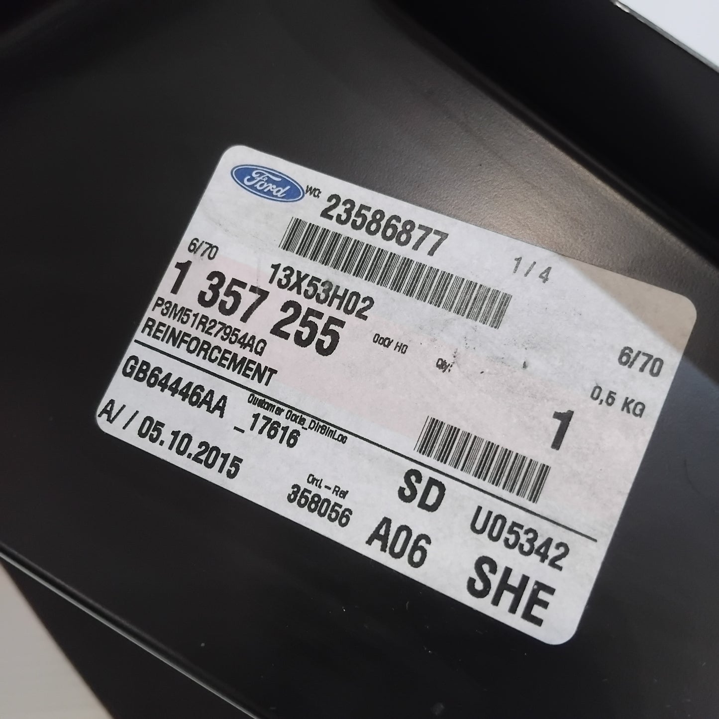 Genuine Ford Reinforcement | 1357255