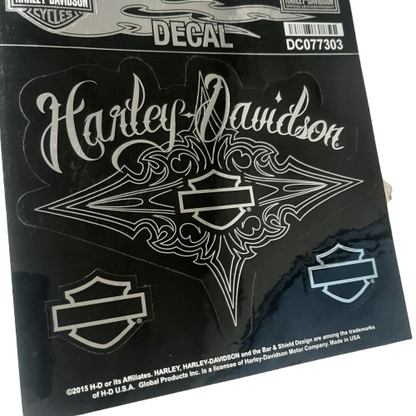 Genuine Harley Davidson Lustrous Decal | DC077303