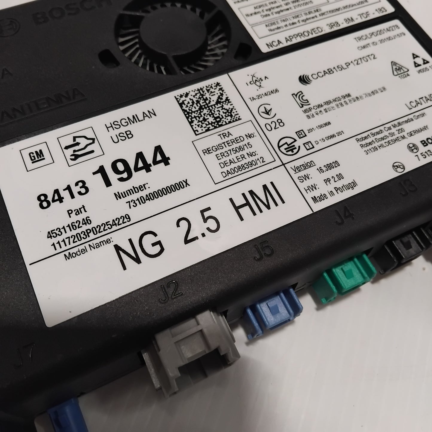 Genuine Navigation Control - Vauxhall Insignia 2015-2019 | 84131944