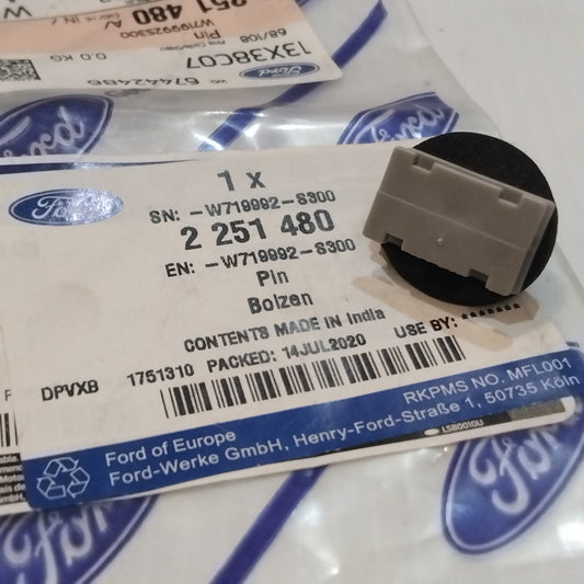 Genuine Body Rocker Moulding Pin - Ford KA 2018-2019 | 2251480