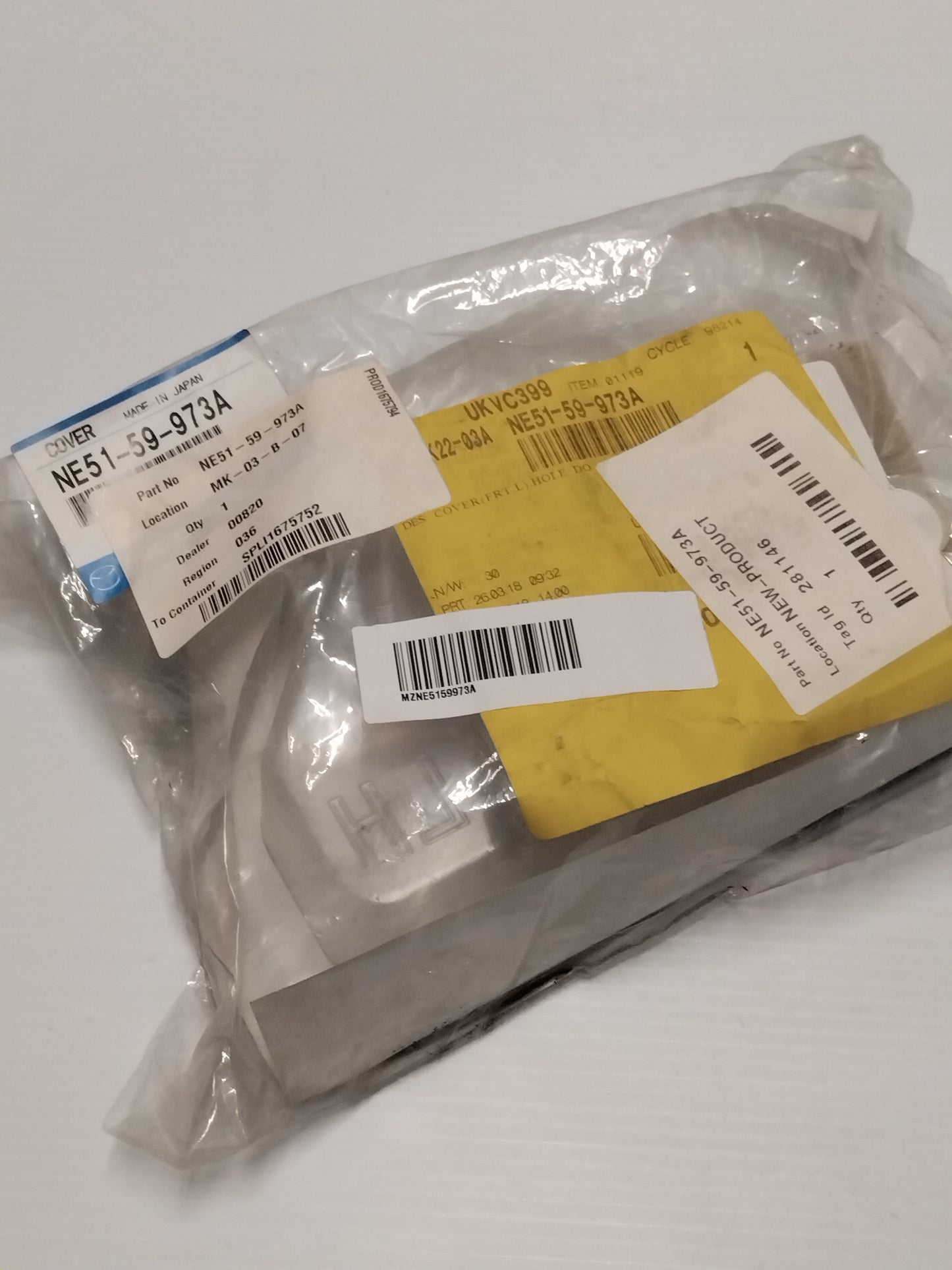Genuine Left Front Door Cover - Mazda MX-5 Miata 2006-2015 | NE5159973A