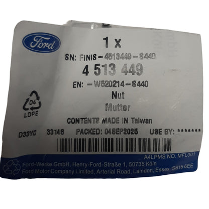 Genuine M12 Nut - Ford Fiesta / Focus / KA / Mondeo | 4513449