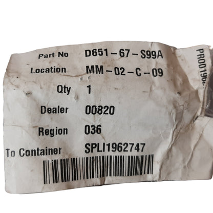 Genuine Mazda Fuse Box | D65167S99A