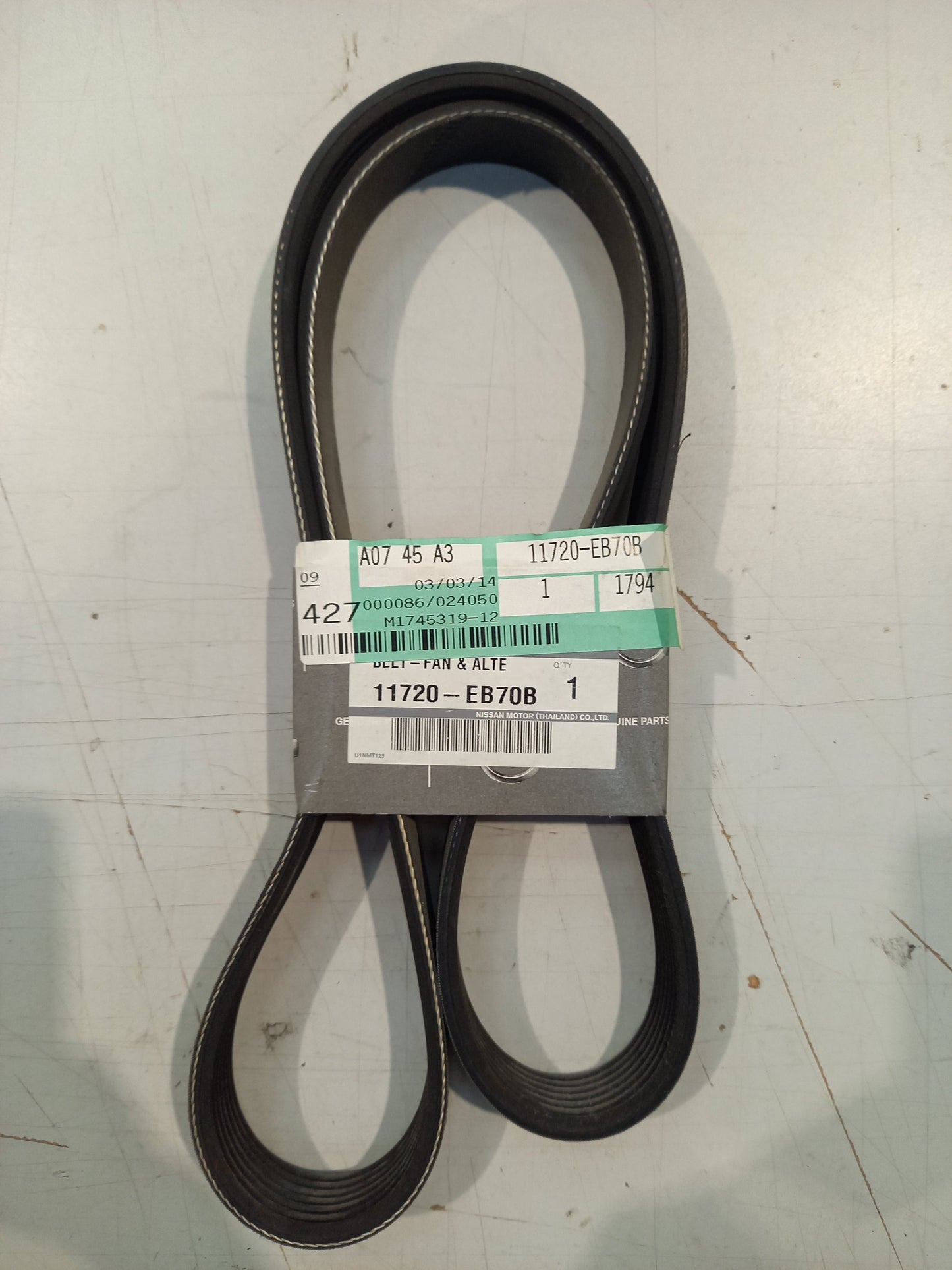 Genuine Nissan Belt-Fan & Alte | 11720EB70B