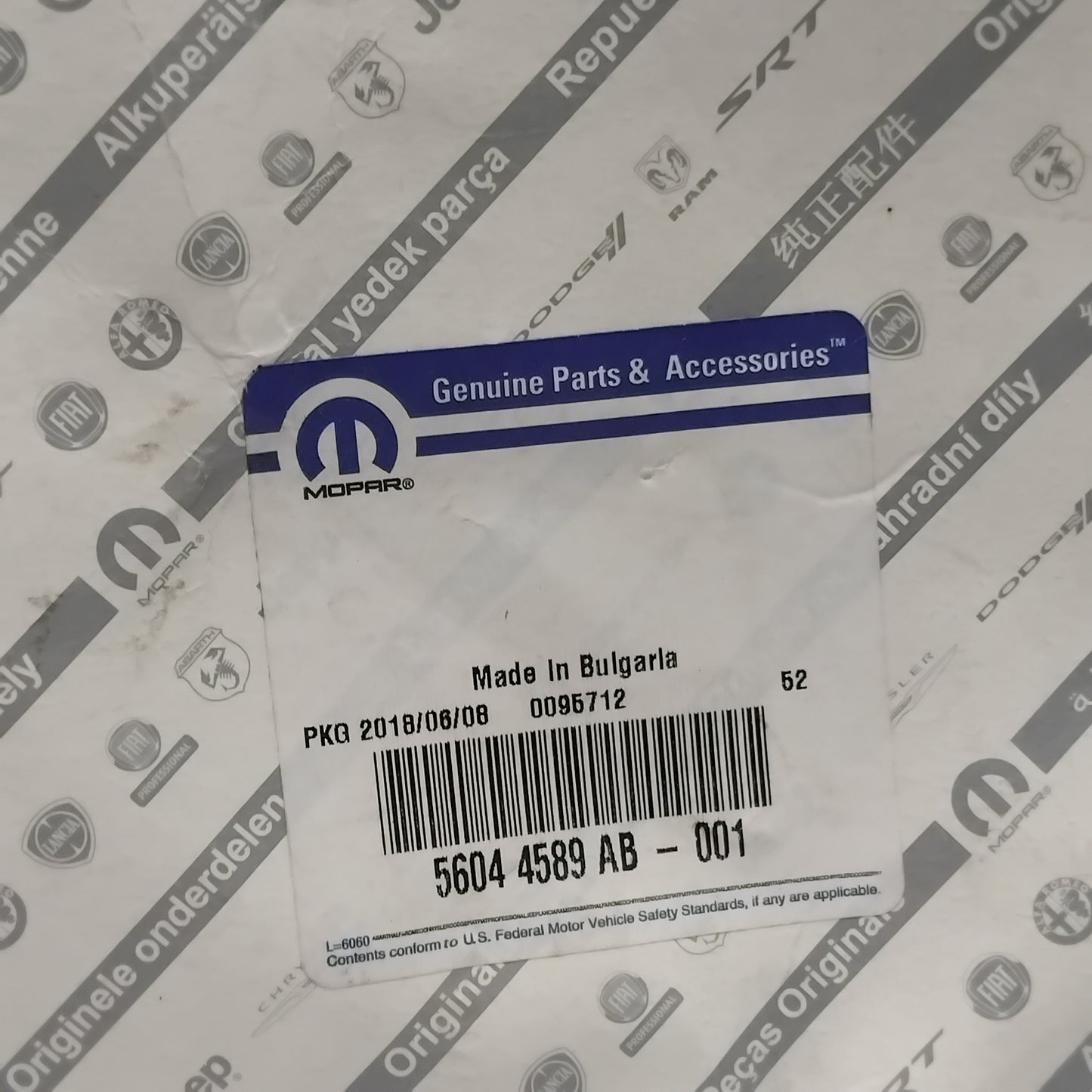 Genuine Jeep Sensor | K56044589AB