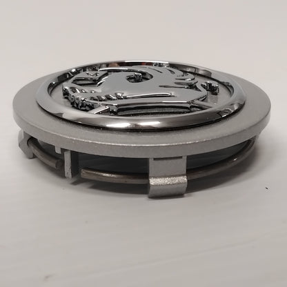 1x Genuine Silver Wheel Hub Cover - Vauxhall Zafria / Vectra / Corsa | 13204651