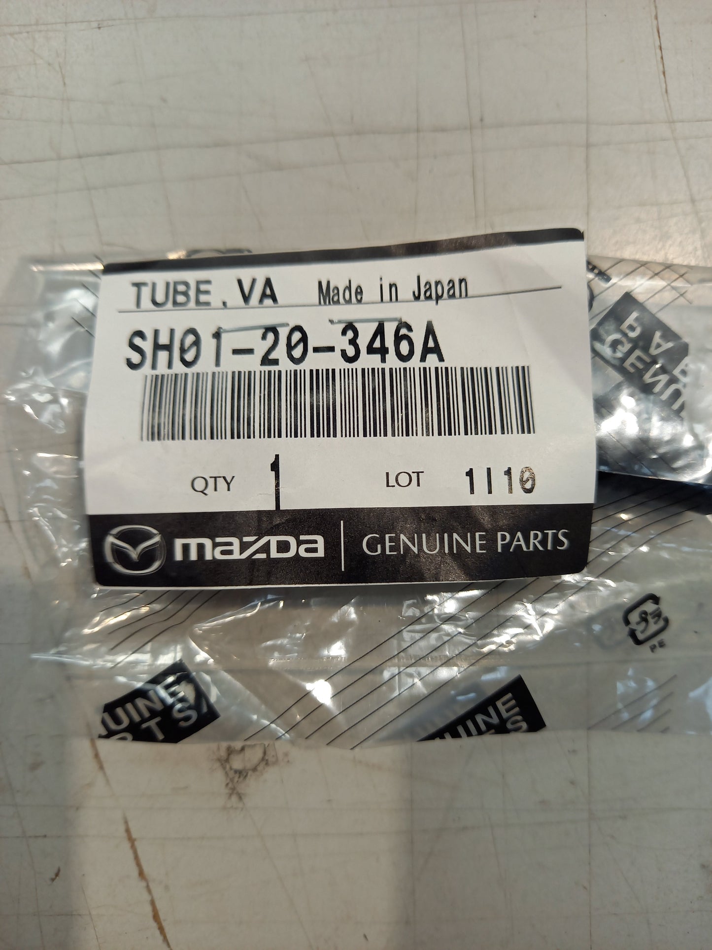 Genuine Mazda Tube Vacuum | SH0120346A