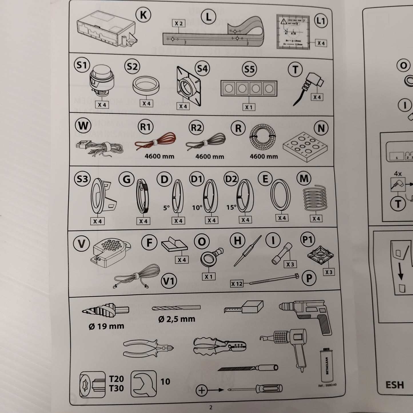Rear Parking Sensors - Peugeot 3008 2016-2021 | 1623344680