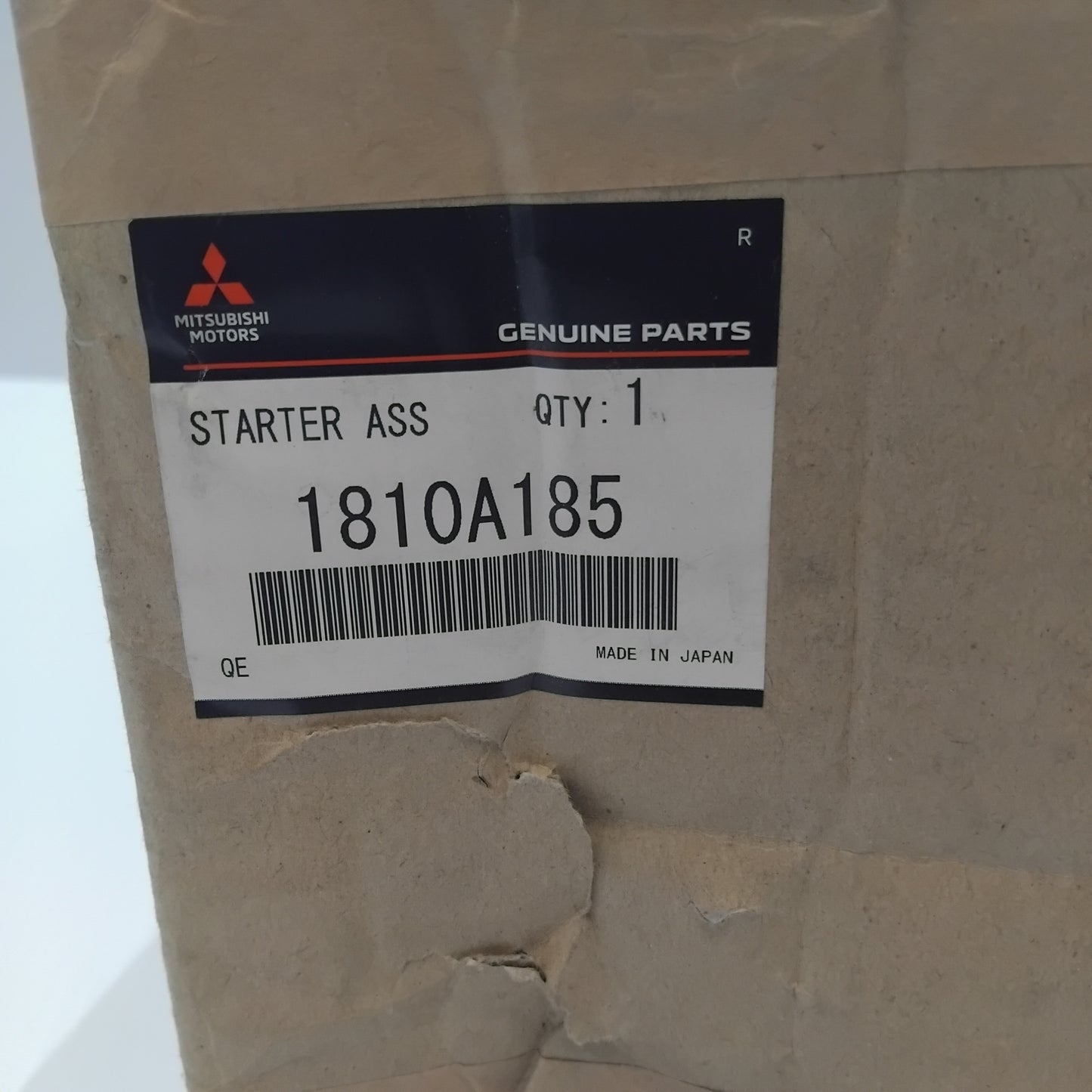 Genuine Mitsubishi Starter Assy | 1810A185