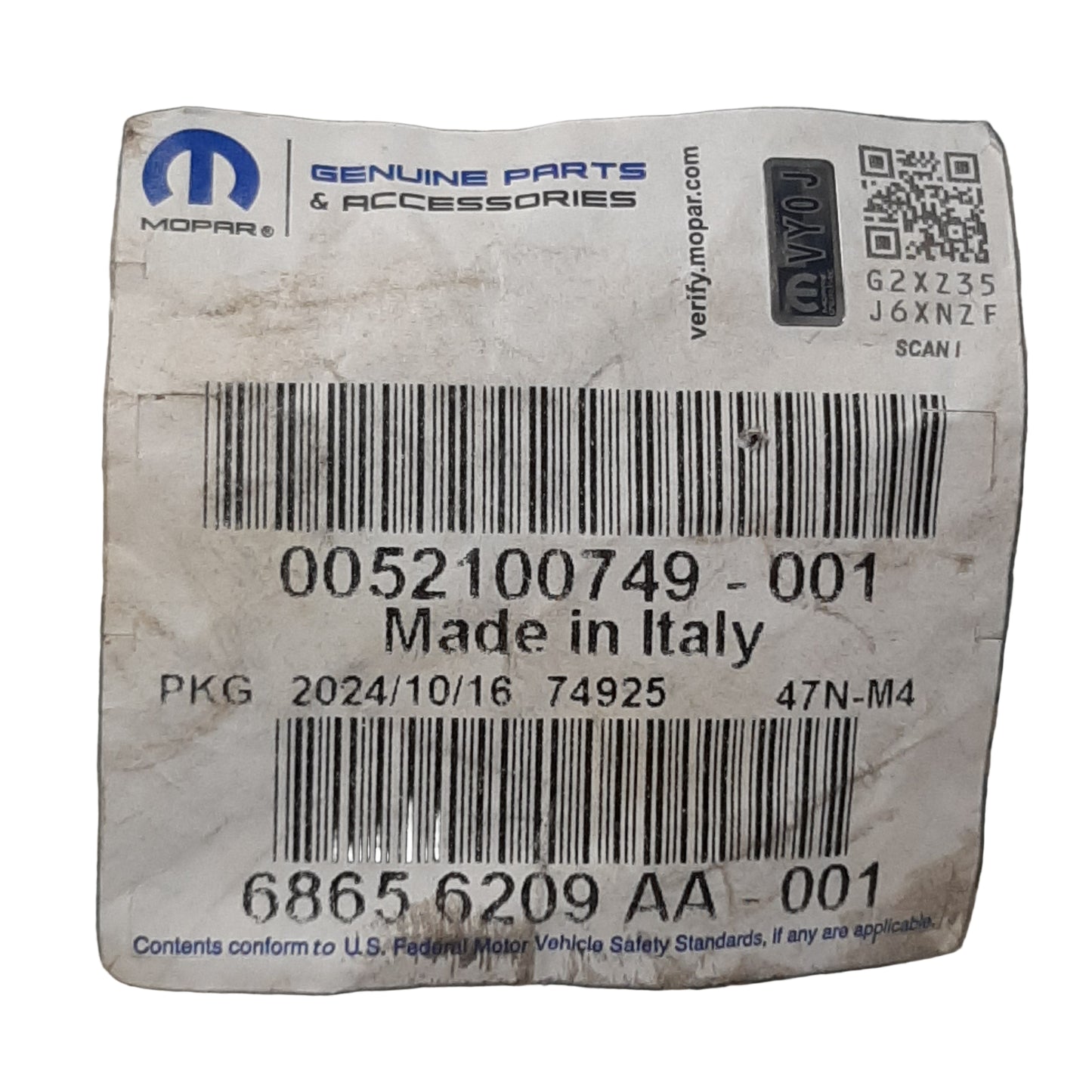 Genuine Fiat Thrust Ring | 52100749