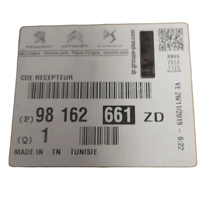 Genuine Peugeot Receiver Control | 98162661ZD