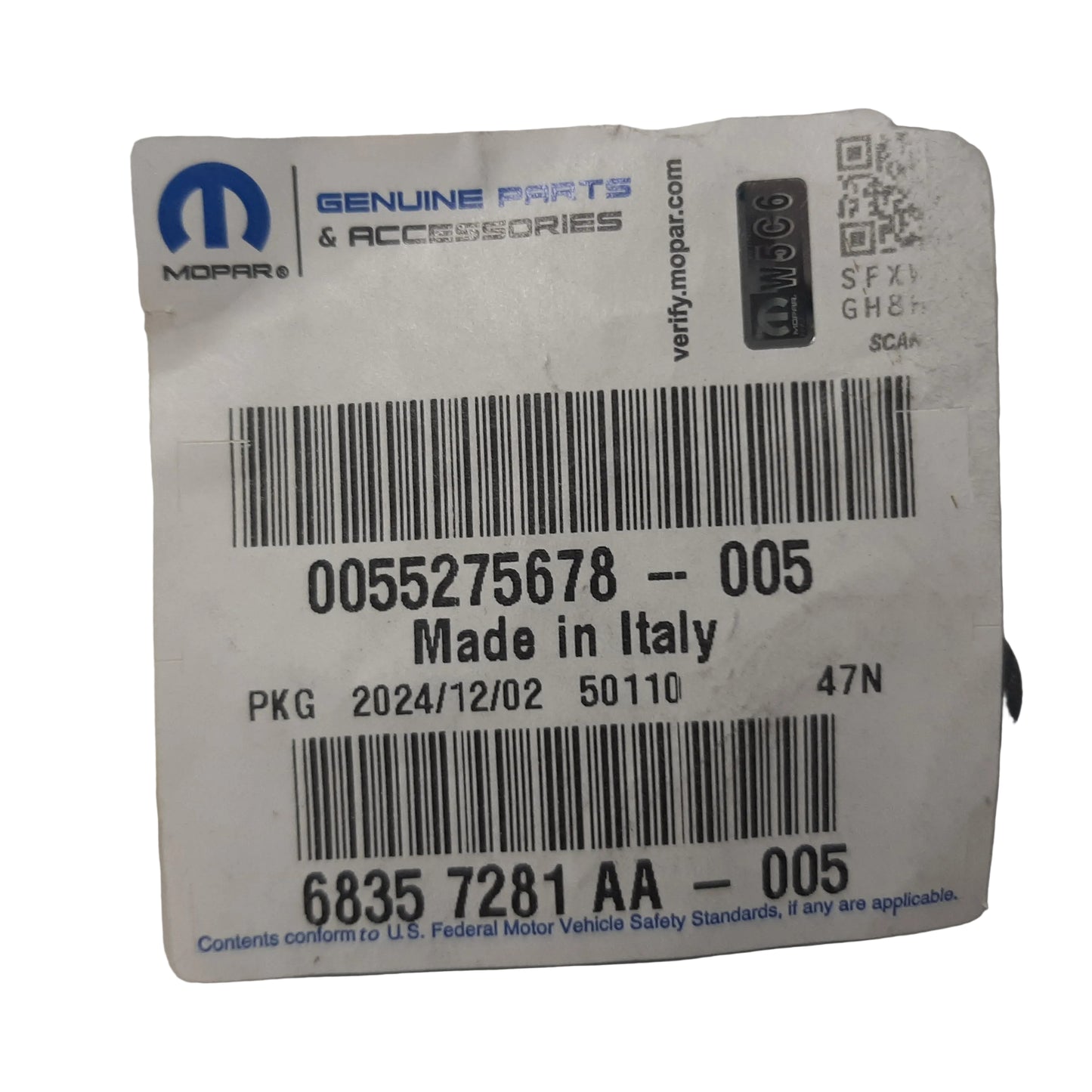 Genuine Fiat Sealing Gasket | 55275678