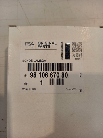 Genuine Peugeot Oxygen Probe | 9810667080