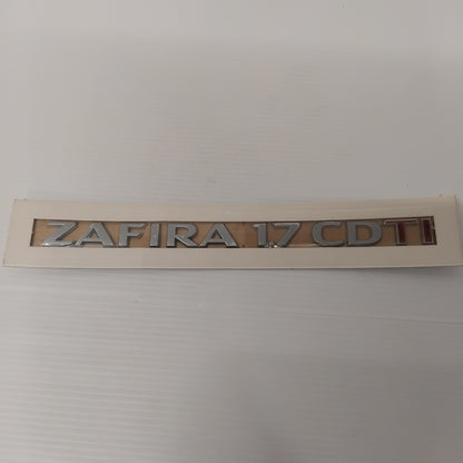 Genuine Rear Bumper Badge - Vauxhall Zafira B 1.7 CDTI | 13248369