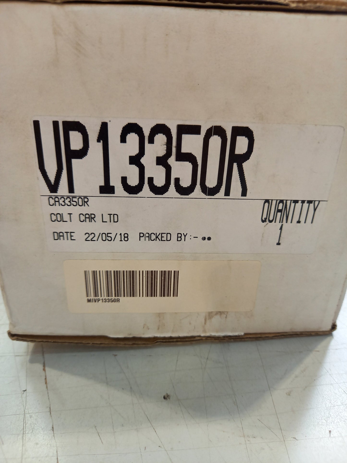 Genuine Mitsubishi Nla Caliper Kit,Rr Brake,Rh | VP13350R