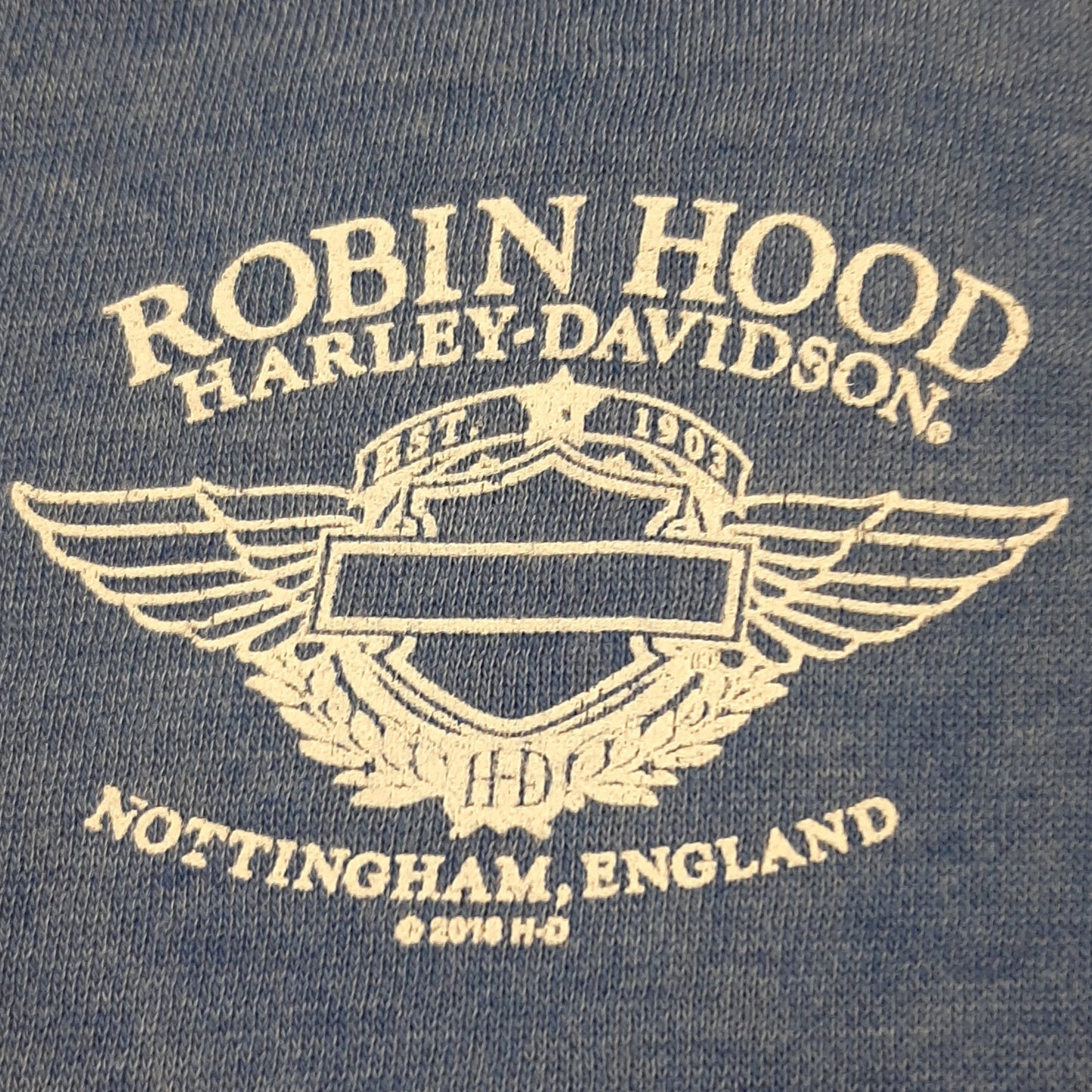 Genuine Harley Davidson Half Round Robin Hood Women Hoody - XL | R0018986