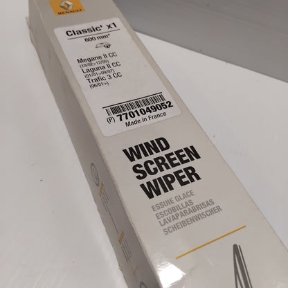 Front Wiper Blades Renault Trafic MK2 | 7701049052