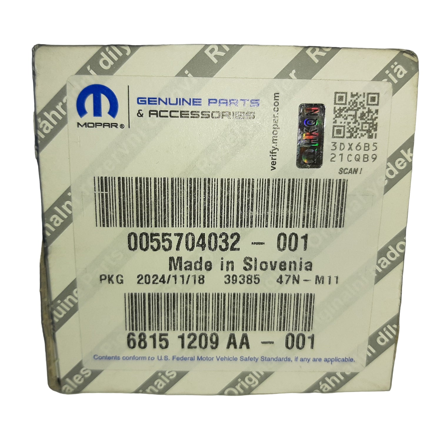 Genuine Fiat Resistor | 55704032