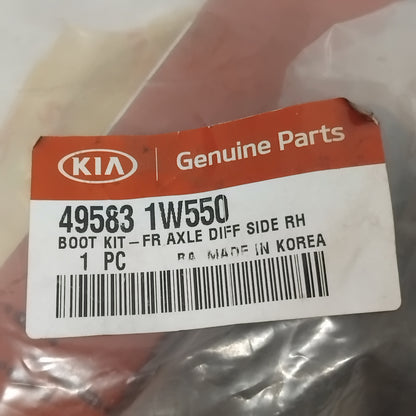 Genuine Front Right Driveshaft Boot - Kia Rio 2011-2017 1.4 | 495831W550