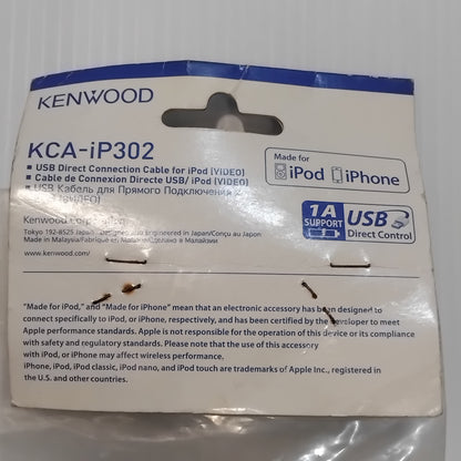 Genuine Mitsubishi Kenwood I-Pod Cable | SP290519