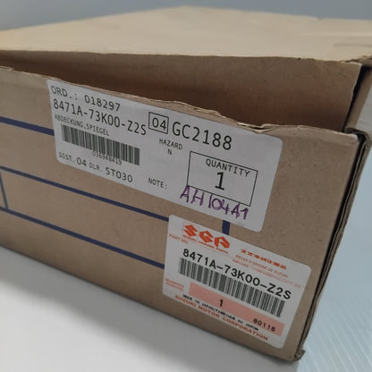 Genuine Silver Right Rear View Mirror Cover - Suzuki Swift | 8471A-73K00-Z2S