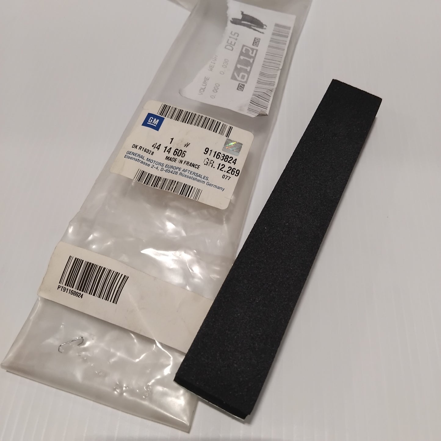 Genuine Vauxhall Sealing | 91168824