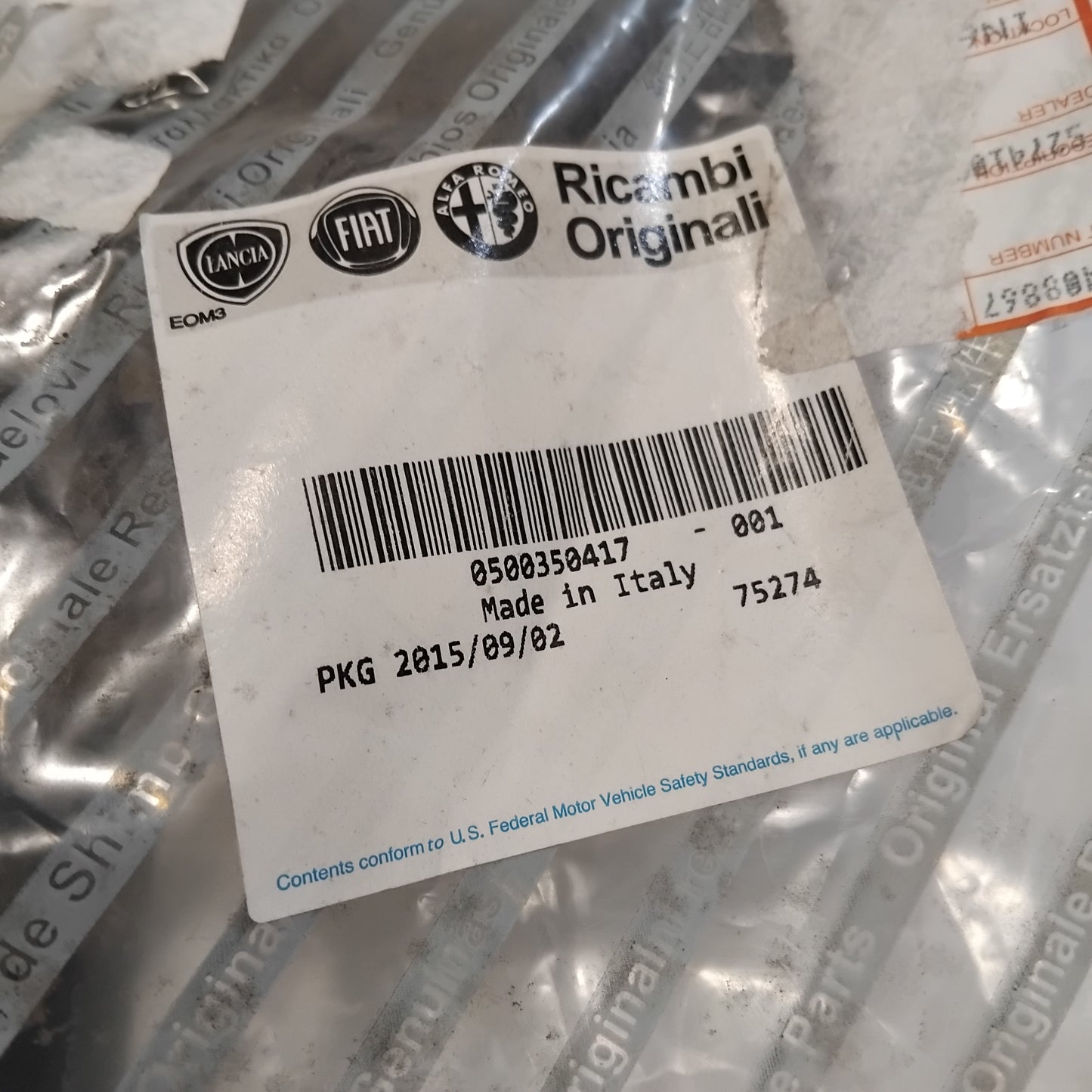 Genuine Oil Breather Hose - Fiat Ducato 1994-2006 | 500350417