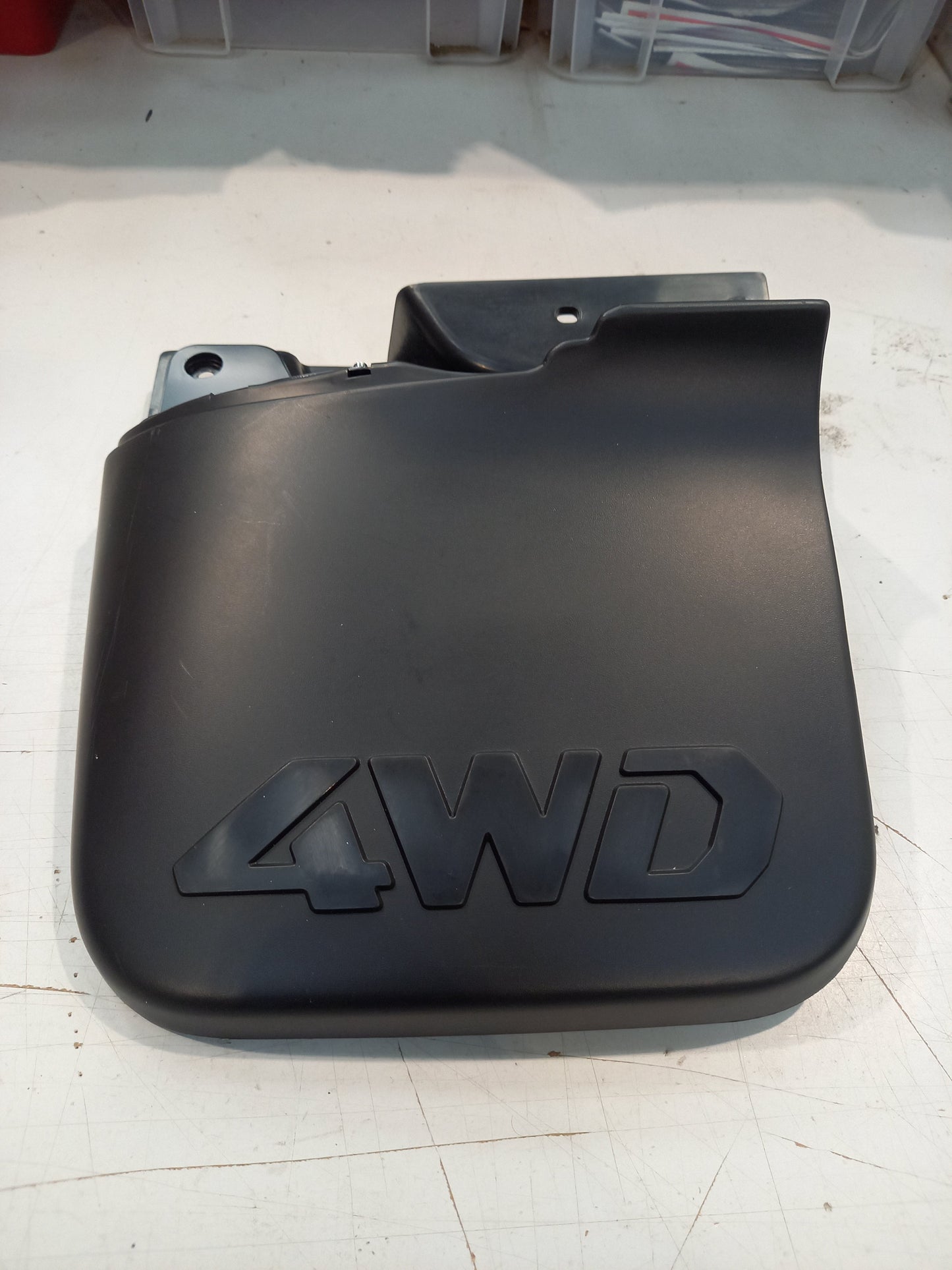 Genuine Mitsubishi Mud Guard,Rr Lh(Black Material | MR437858