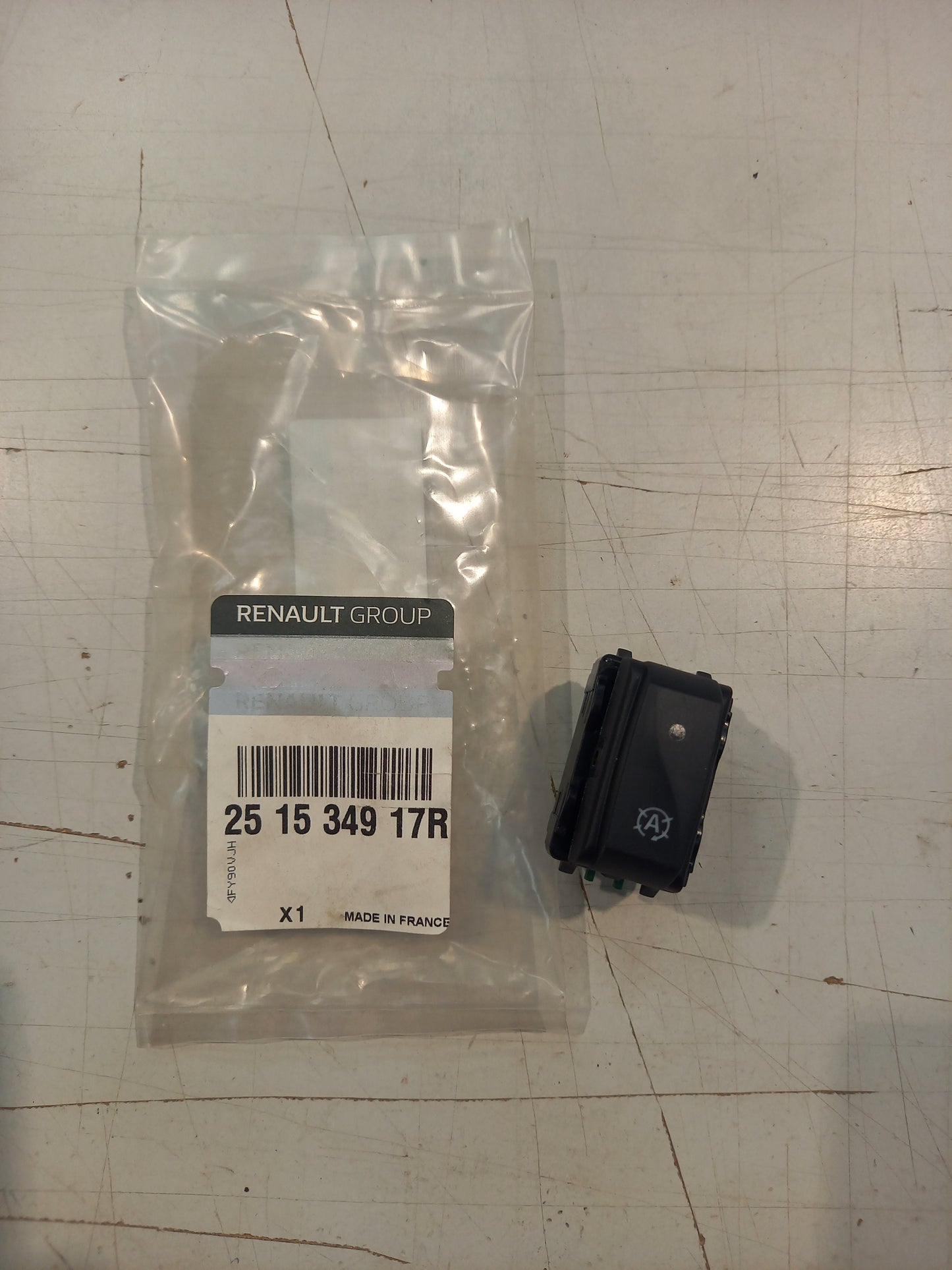 Genuine Renault Interrupteur Fon | 25 15 349 17R