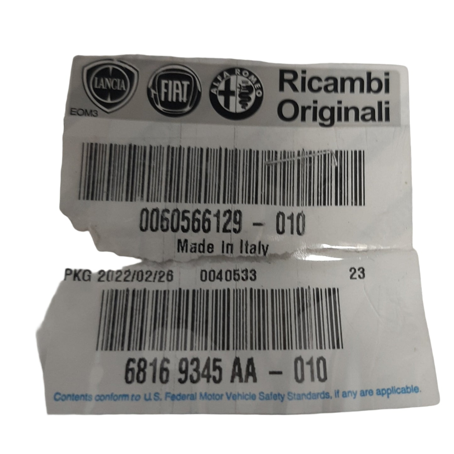 Genuine Fiat Pin | 60566129