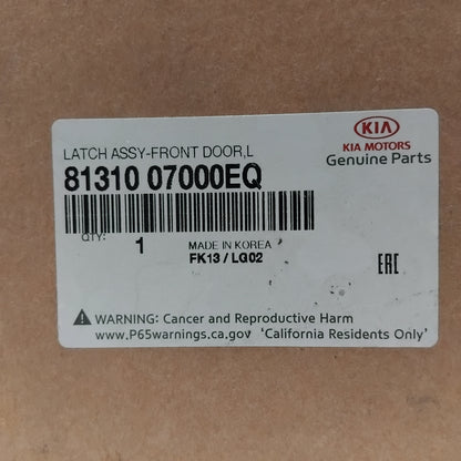 Genuine Kia Latch Assy | 8131007000EQ
