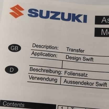 Genuine Suzuki Chequered Flag Decal S | 990E0-62J96-001