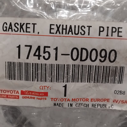 Back Box to Centre Exhaust Gasket - Lexus RX Phase 2 | 17451-0D090