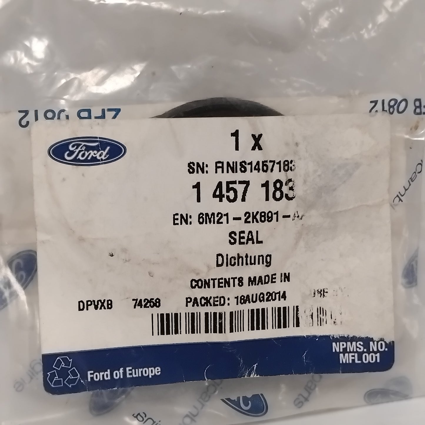 Genuine Crankshaft Seal - Ford Galaxy 2000-2006 | 1457183