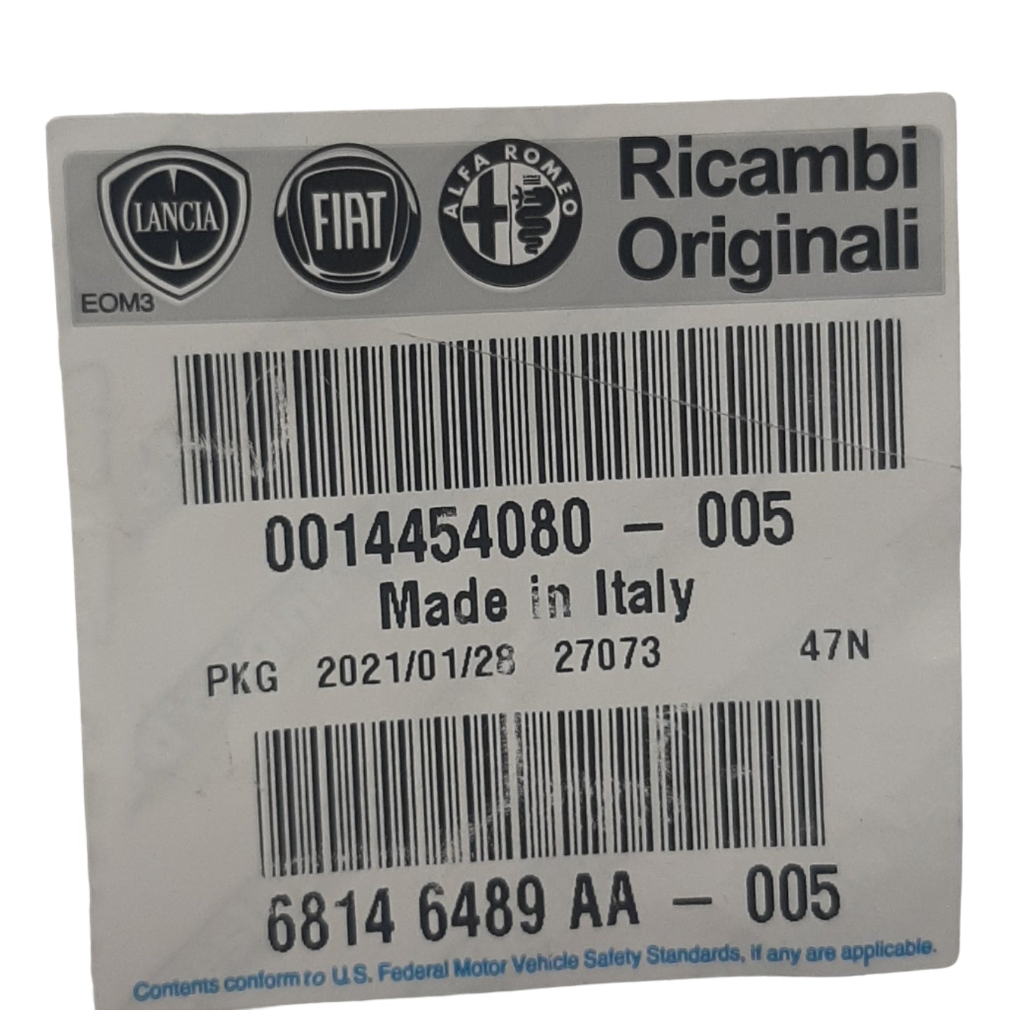 Genuine Fiat Sealing Gasket | 14454080