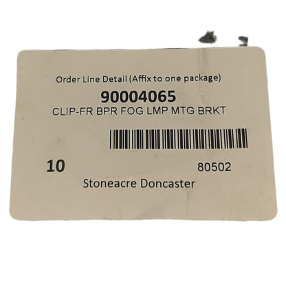 Genuine MG Bracket Assembly - Front Bumper Mounting | 90004065