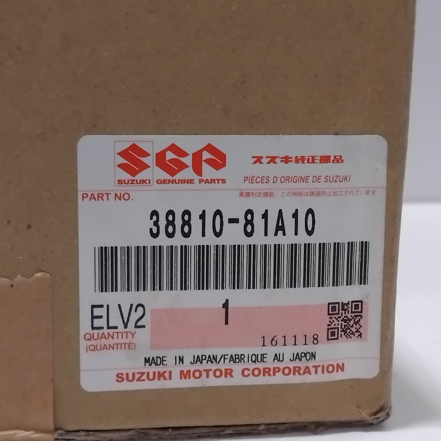 Genuine Suzuki Wiper Assy Rr Window | 38810-81A10-000