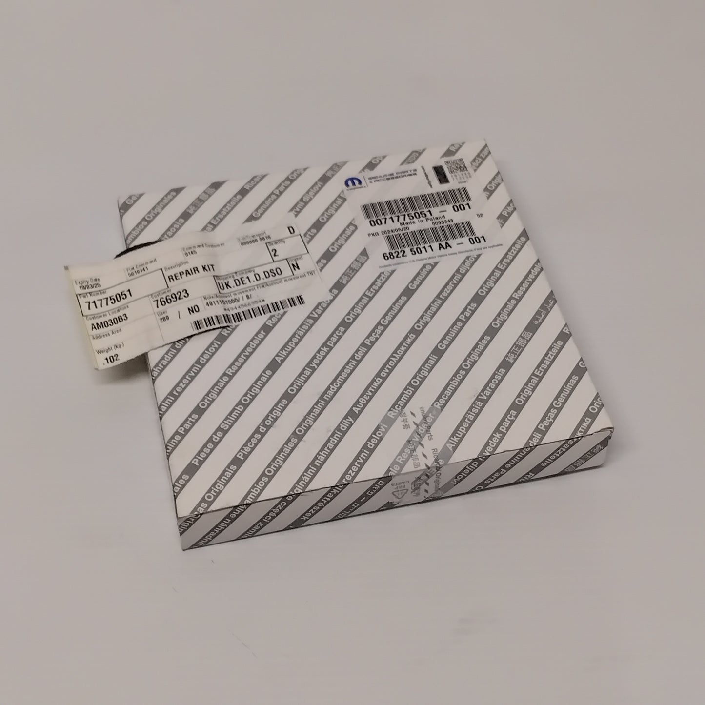 Gear Lever Gaiter Fixing Ring - Fiat 500 Abarth | 71775051