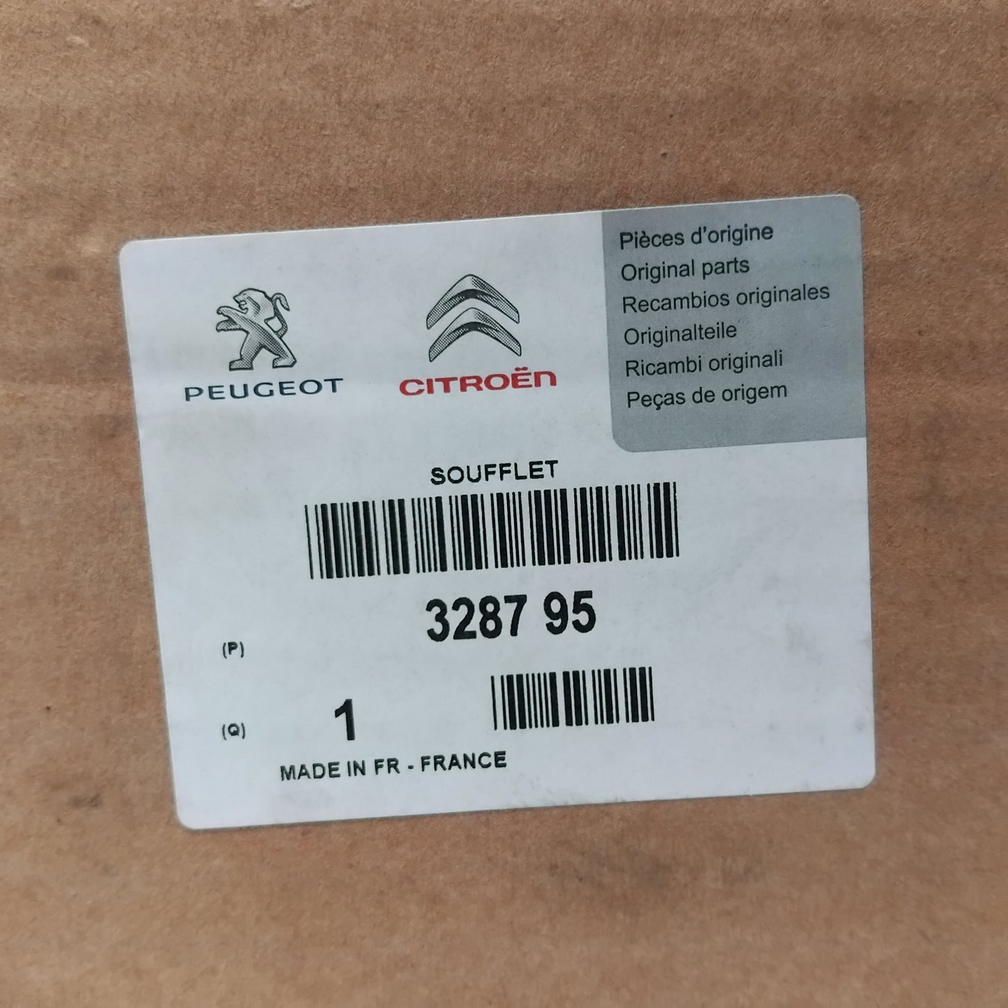 Genuine Left Driveshaft Gaiter Kit - Citroen / DS C3 1.4 | 328795