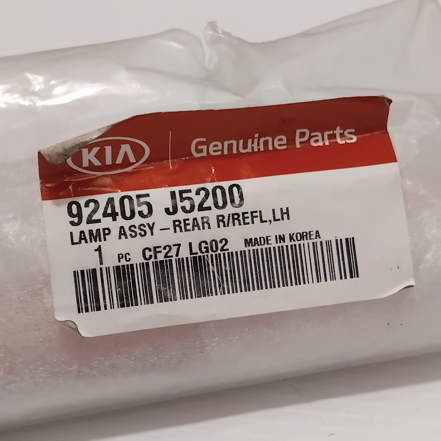 Genuine Kia Lamp Assy-Rear R/Ref | 92405J5200