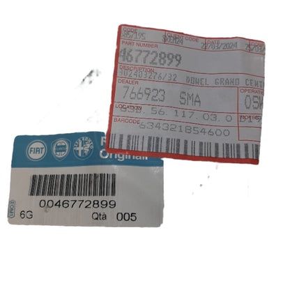 Genuine Fiat Dowel | 46772899