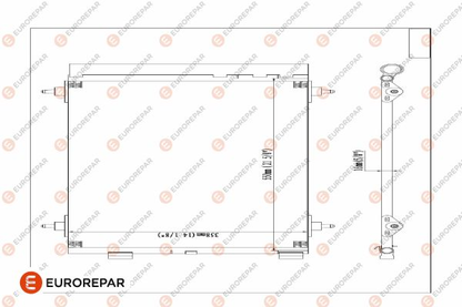 Eurorepar A/C Condenser | E163364