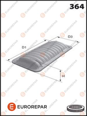Eurorepar Air Filtering Element | E147155