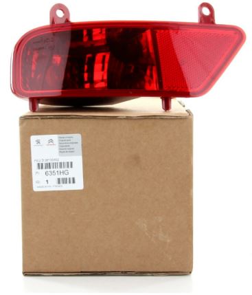 Genuine Peugeot 3008 2008-2016 Rh Rear Fog Light | 6351HG