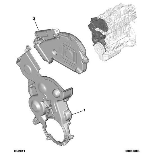 Belt Protector - Citroen C3 2009-2013 Petrol | 0320AJ