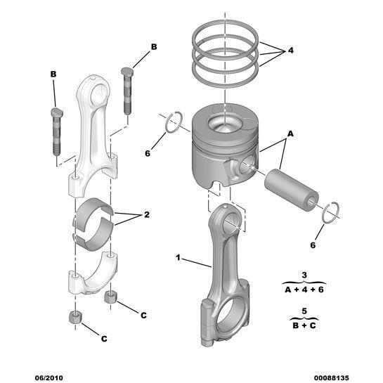Engine Connecting Rod Bolt - Citroen DS5 2011-2021 Petrol | 060737
