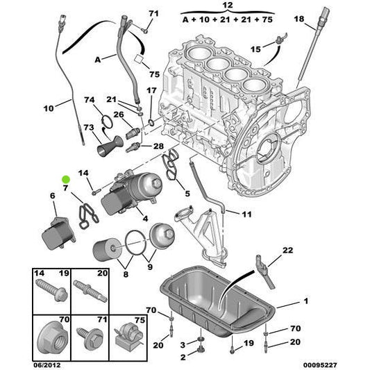 Seal - Citroen C3 2009-2013 Petrol | 110436